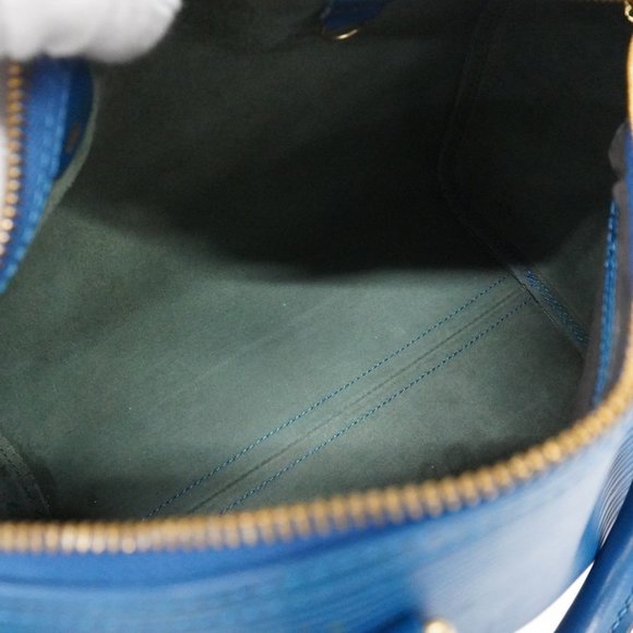 Louis Vuitton Epi Speedy 25 Handbag M43015 Toledo Blue for Women - Picture 4 of 16